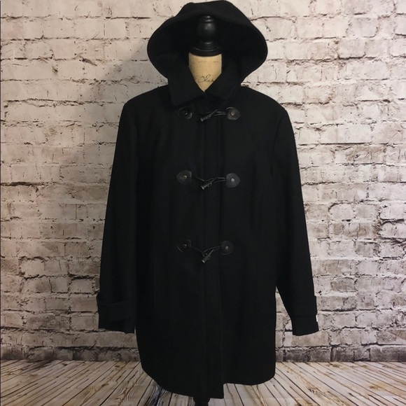 Calvin Klein Men’s Black Wool Blend Jacket SZ XL - Picture 3 of 16